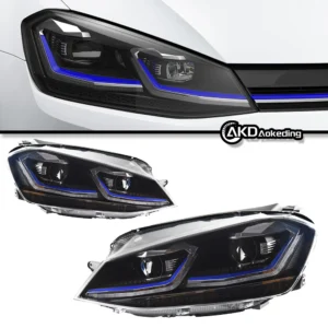 Auto Parts For VW Golf 7 MK7 GTI Headlights 2013-2017 Upgrade golf 7.5 styling LED DRL Dual Projector Car Accesorios Modified