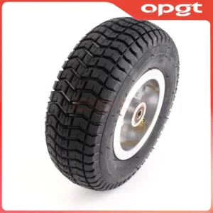 OPGT 9 inch wheel 9x3.50-4 tires tyre 3.00-4 Inner Tube rim for Gas Scooter Skateboard Pocket Bike Electric tricycle