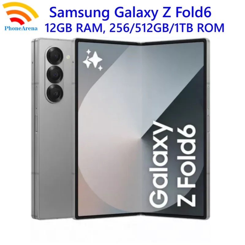 Samsung Galaxy Z Fold 6 Fold6 5G F956B F956U1 7.6" 12GB 256/512GB/1TB Snapdragon NFC Foldable Original 99% New Cell Phone