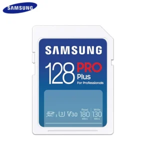 SAMSUNG PRO Plus SD Card 64GB 128GB U3 V30 Flash Memory Card 256GB 512GB 4K 180MB/S UHS-I SDXC for Camera